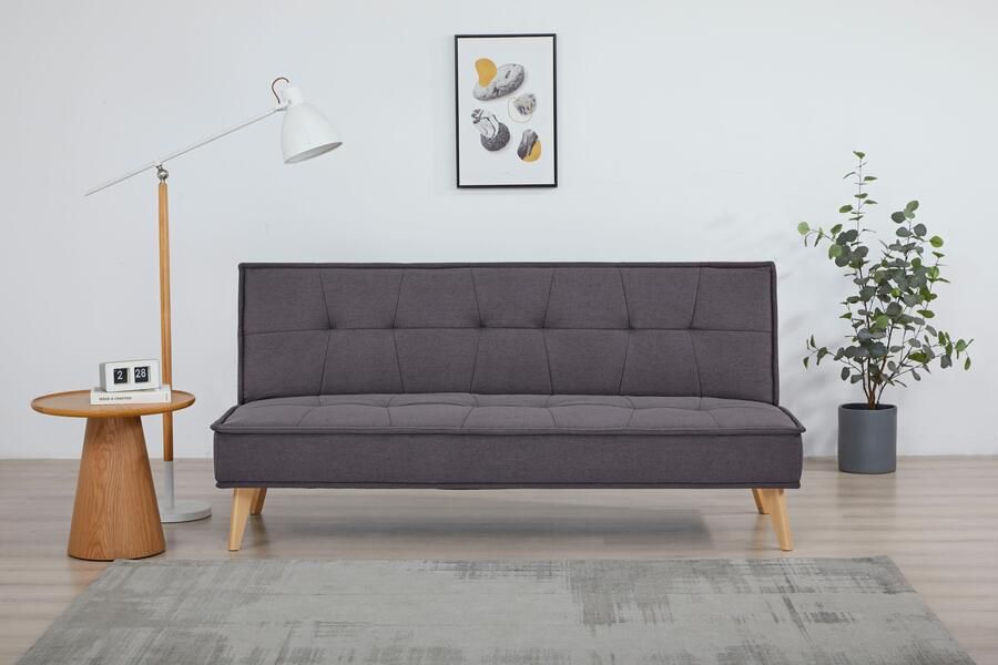 INOSIGN Slaapbank MENDOTA 181 cm 3-zits met slaapfunctie verstelbare rugleuning inklapmechanisme geweven stof - Foto 12