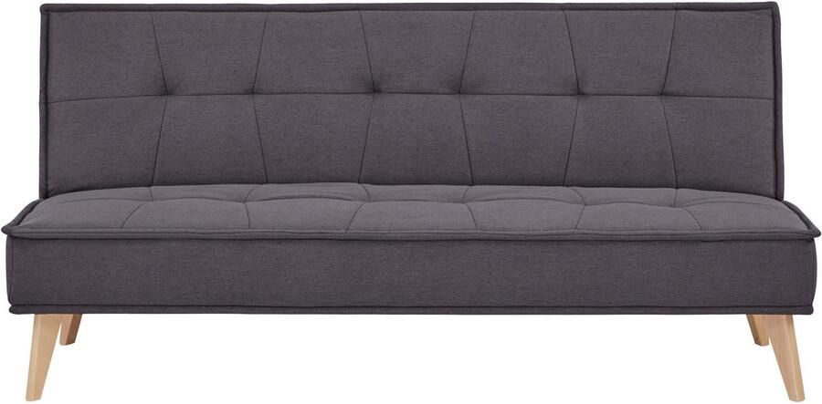 INOSIGN Slaapbank MENDOTA 181 cm 3-zits met slaapfunctie verstelbare rugleuning inklapmechanisme geweven stof - Foto 8