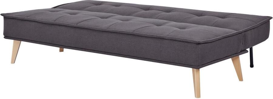 INOSIGN Slaapbank MENDOTA 181 cm 3-zits met slaapfunctie verstelbare rugleuning inklapmechanisme geweven stof - Foto 11