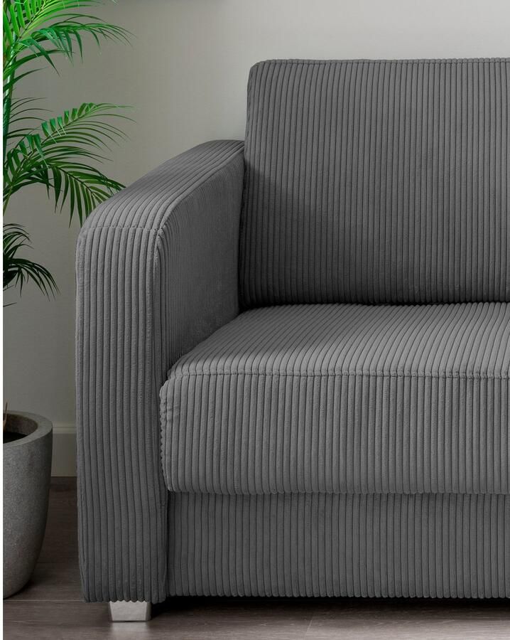 INOSIGN Slaapbank Mia probleemoplosser bank enkele uittrek slaapbank tijdloos en comfortabel