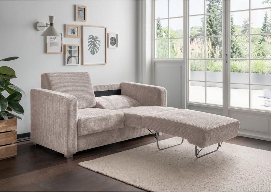 INOSIGN Slaapbank Mia probleemoplosser bank enkele uittrek slaapbank tijdloos en comfortabel - Foto 4