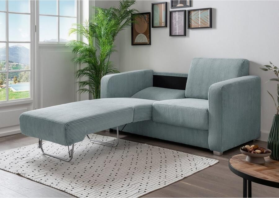 INOSIGN Slaapbank Mia probleemoplosser bank enkele uittrek slaapbank tijdloos en comfortabel - Foto 3