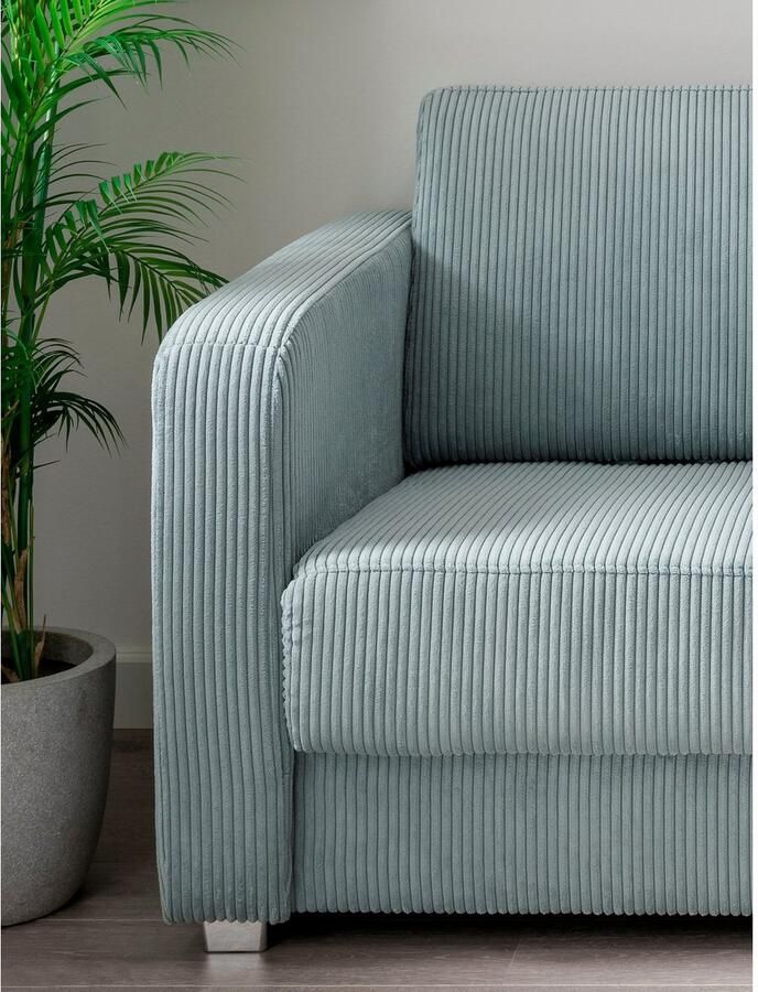 INOSIGN Slaapbank Mia probleemoplosser bank enkele uittrek slaapbank tijdloos en comfortabel