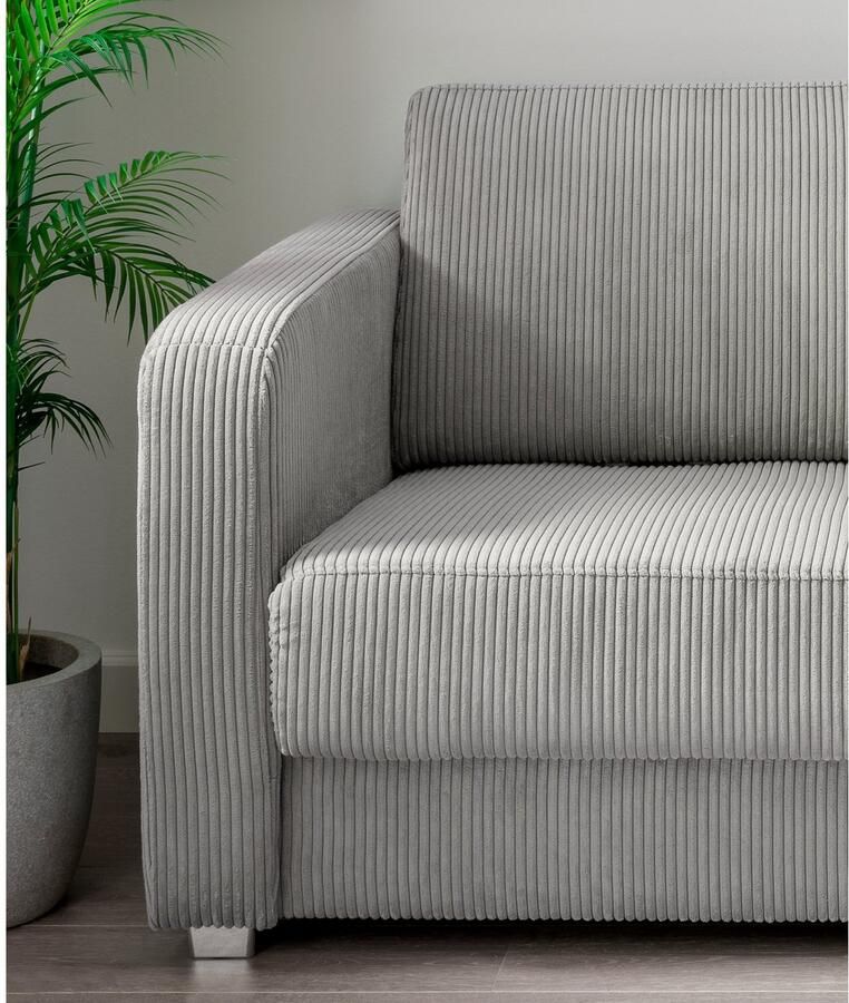 INOSIGN Slaapbank Mia probleemoplosser bank enkele uittrek slaapbank tijdloos en comfortabel