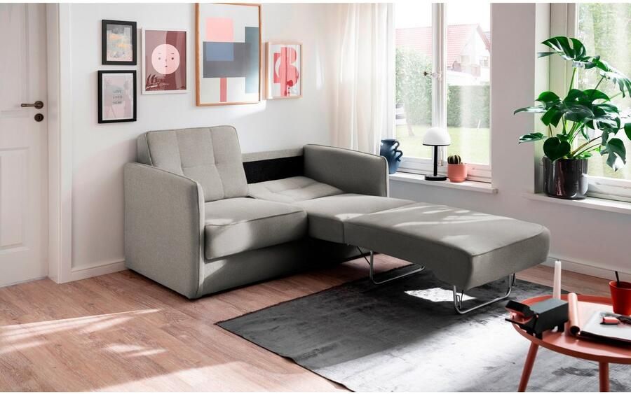 INOSIGN Slaapbank Milano twee afzonderlijk uittrekbare ligfuncties - Foto 4