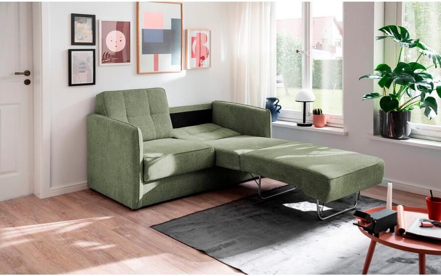 INOSIGN Slaapbank Milano twee afzonderlijk uittrekbare ligfuncties - Foto 5