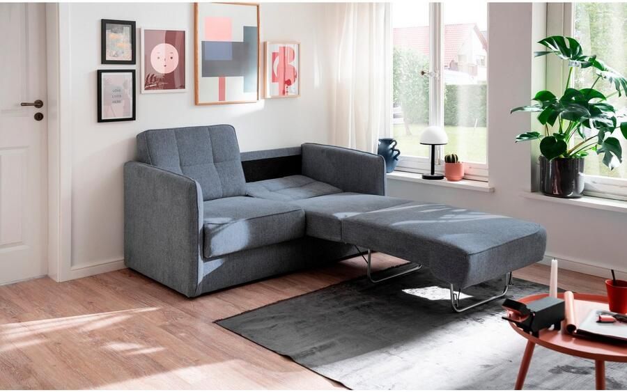 INOSIGN Slaapbank Milano twee afzonderlijk uittrekbare ligfuncties - Foto 4