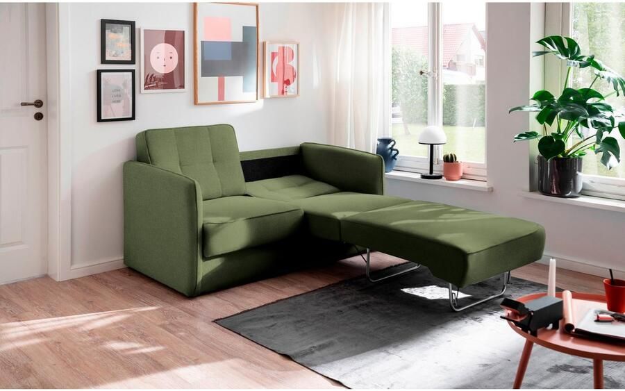 INOSIGN Slaapbank Milano twee afzonderlijk uittrekbare ligfuncties - Foto 4