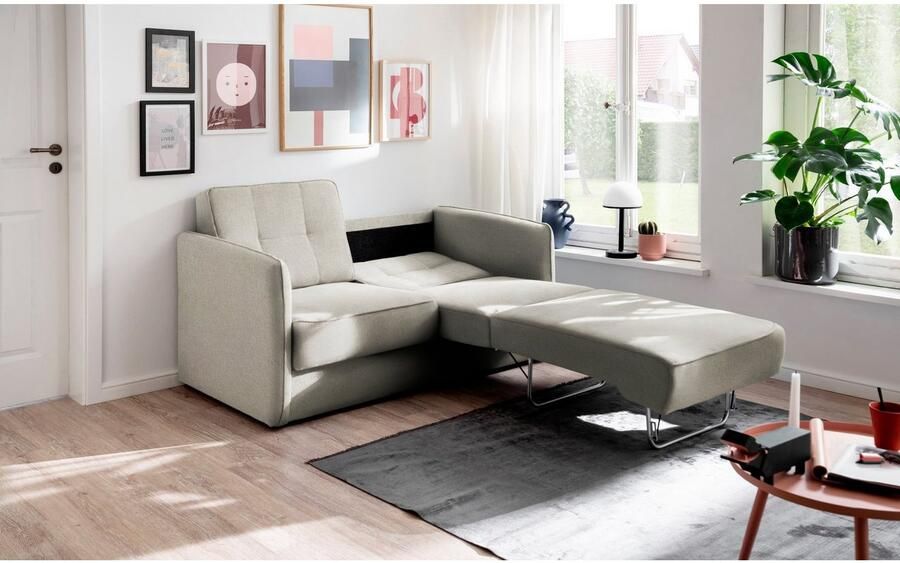 INOSIGN Slaapbank Milano twee afzonderlijk uittrekbare ligfuncties - Foto 4