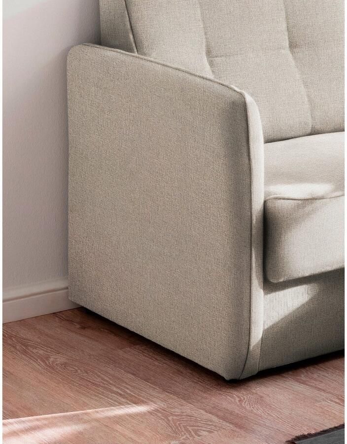 INOSIGN Slaapbank Milano twee afzonderlijk uittrekbare ligfuncties - Foto 2