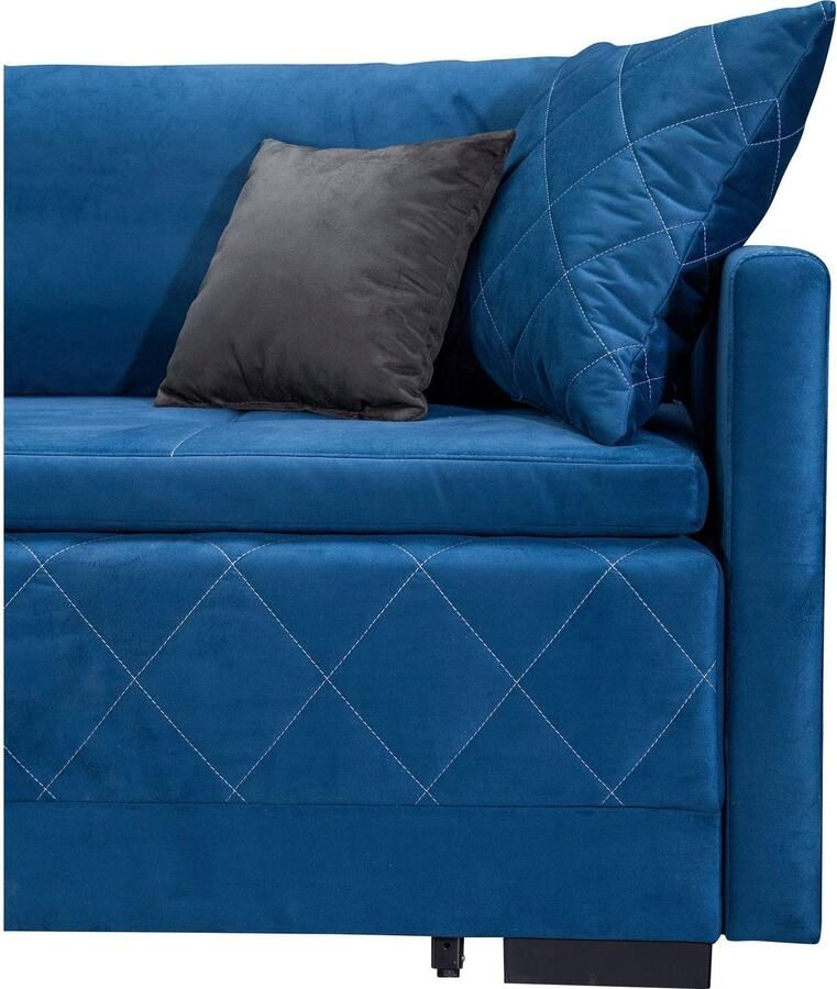 INOSIGN Slaapbank Potsdam met boxspringopbouw slaapfunctie & bedkist bank met bedfunctie