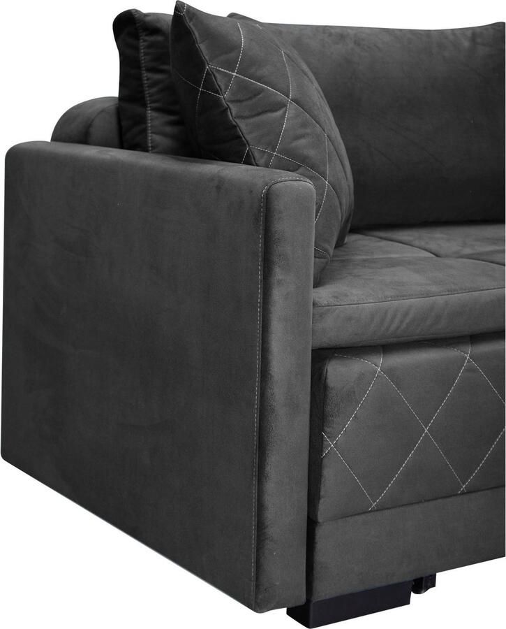 INOSIGN Slaapbank Potsdam met boxspringopbouw slaapfunctie & bedkist bank met bedfunctie - Foto 2