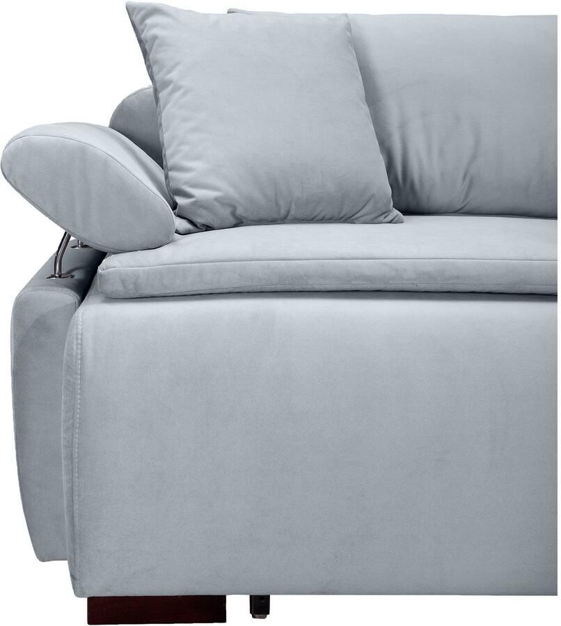 INOSIGN Slaapbank Romeo met boxspringopbouw slaapfunctie & bedkist bank met bedfunctie