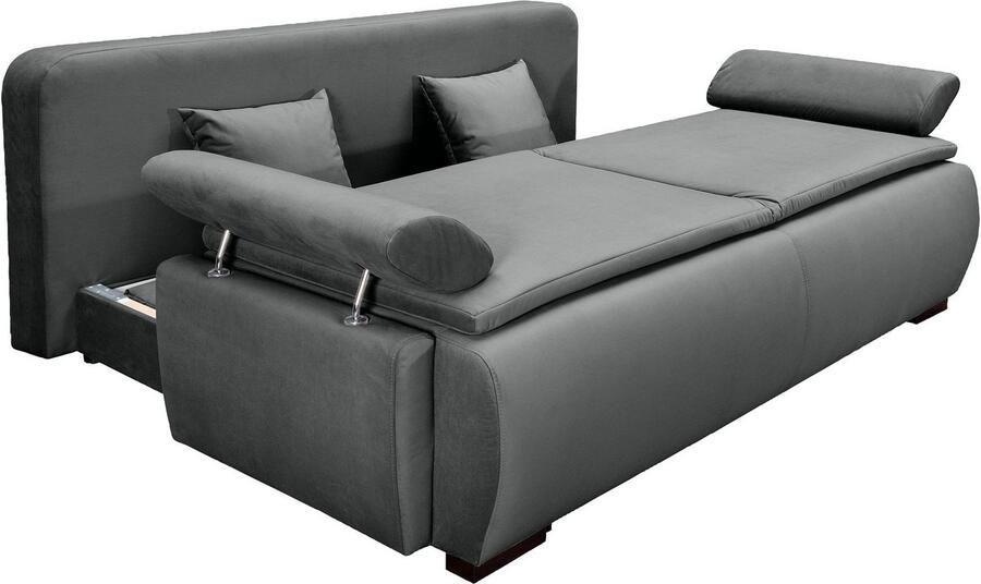 INOSIGN Slaapbank Romeo met boxspringopbouw slaapfunctie & bedkist bank met bedfunctie - Foto 7