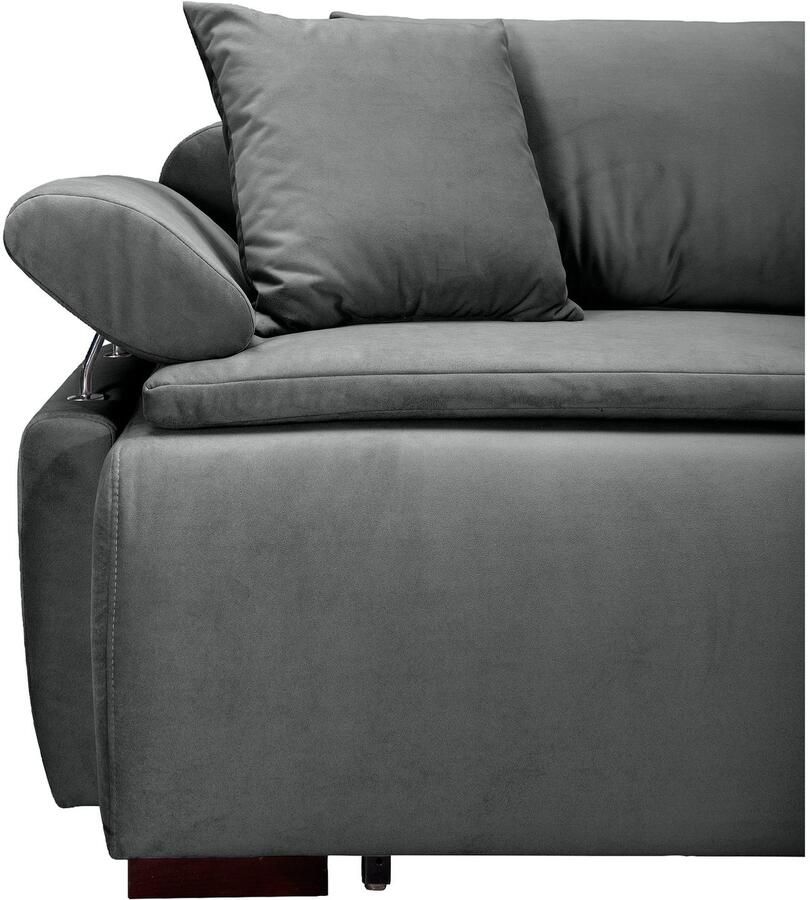 INOSIGN Slaapbank Romeo met boxspringopbouw slaapfunctie & bedkist bank met bedfunctie