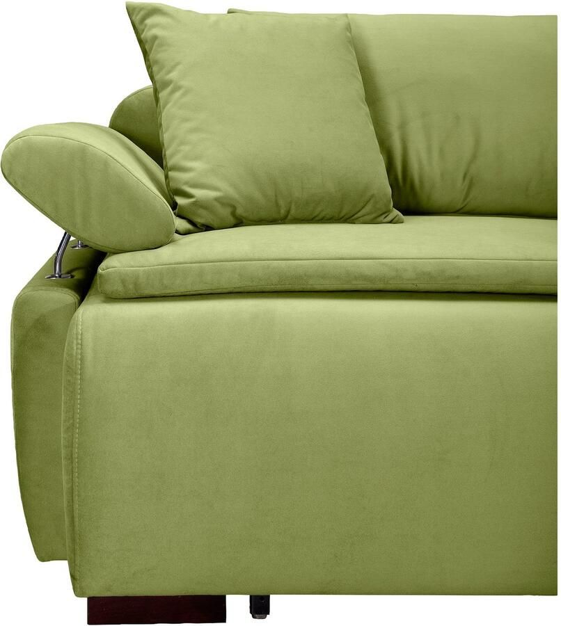 INOSIGN Slaapbank Romeo met boxspringopbouw slaapfunctie & bedkist bank met bedfunctie