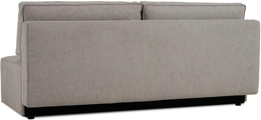 INOSIGN Slaapbank Simonton 3-zits Breedte 202 cm Ligoppervlak 202x146 cm incl. bedlade zachte structuurstof - Foto 7