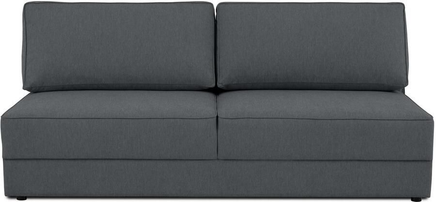 INOSIGN Slaapbank Simonton 3-zits Breedte 202 cm Ligoppervlak 202x146 cm incl. bedlade zachte structuurstof - Foto 6