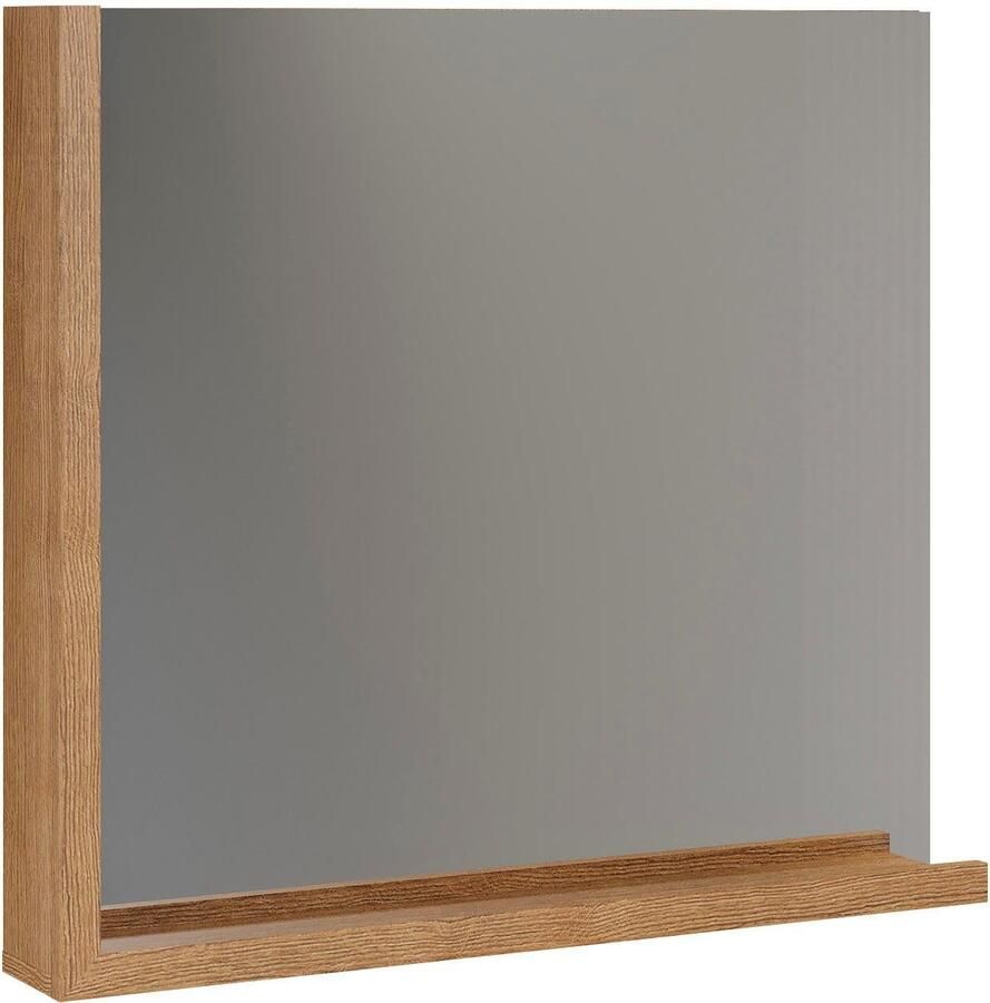 INOSIGN Spiegel Premont Frame en plank in houtlook bxh ca.: 80 x72 cm (1 stuk) - Foto 4