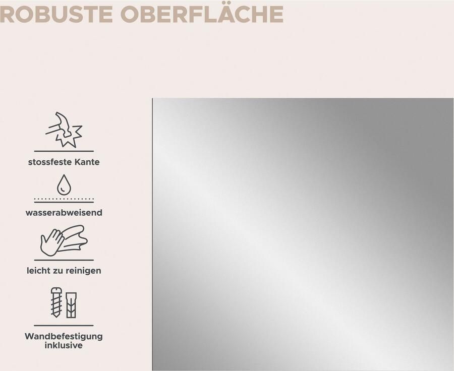 INOSIGN Spiegel Rehat Breedte 80cm Garderobespiegel gangspiegel hall spiegel wandspiegel - Foto 6