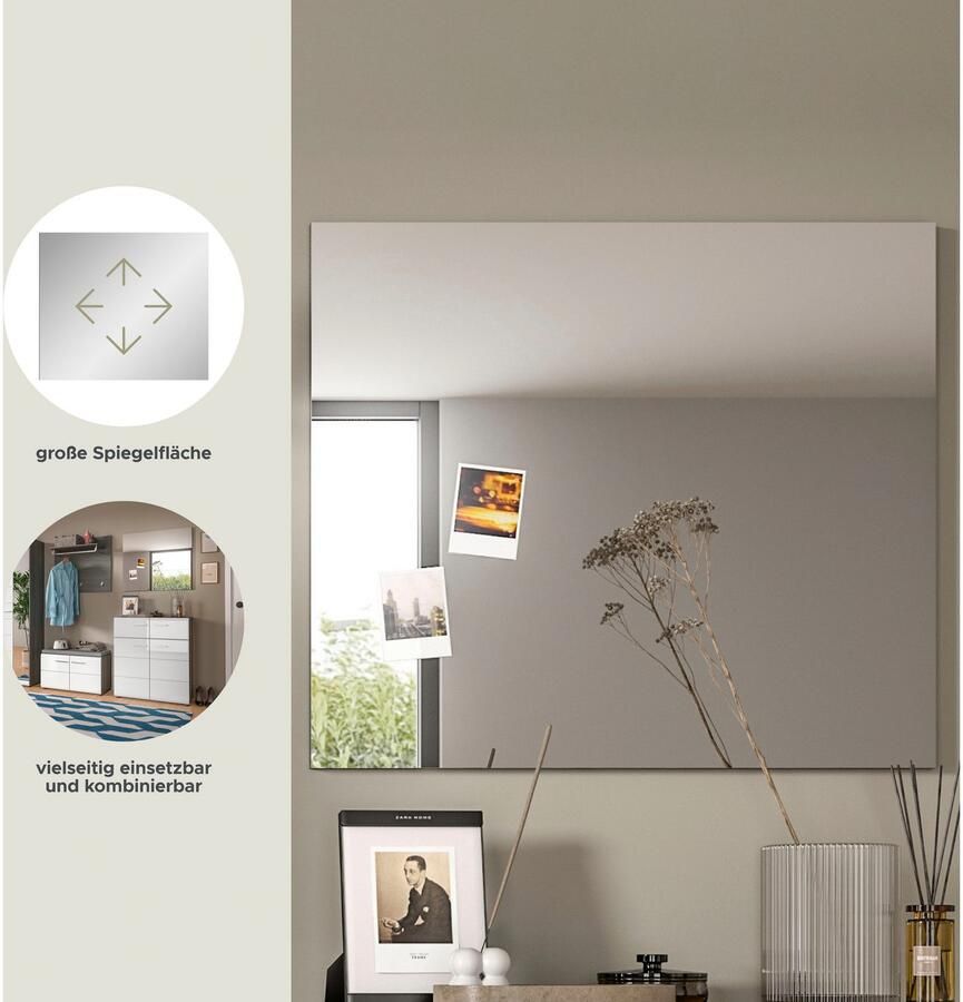 INOSIGN Spiegel Rumba Breedte 70 cm Garderobespiegel gangspiegel hall spiegel wandspiegel - Foto 4