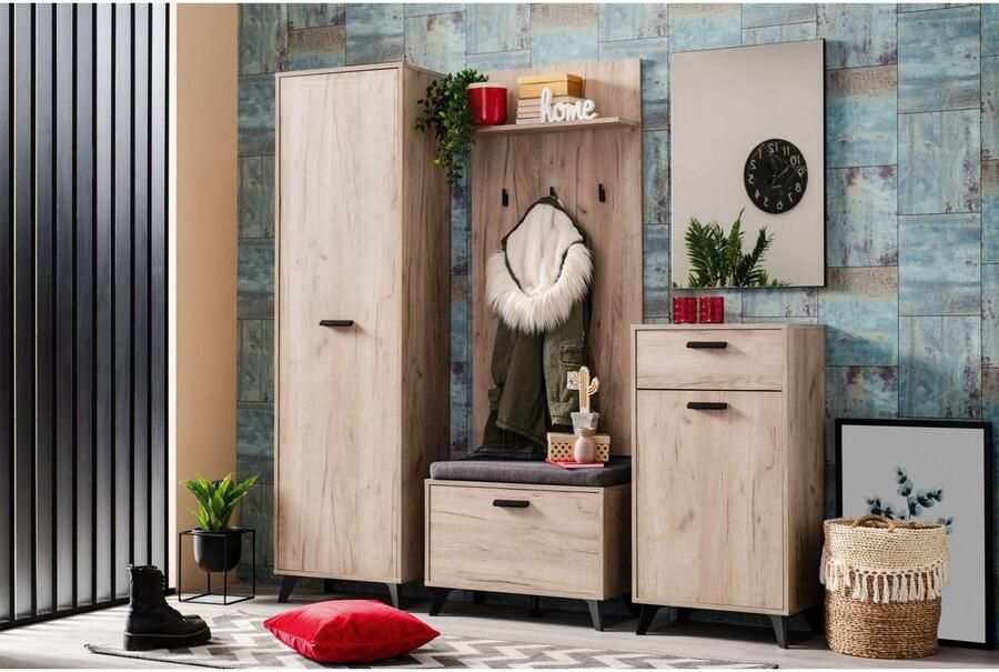 INOSIGN Schoenenkast Umbria schoenenkast schoenenrek met een lade hoogte 101 cm