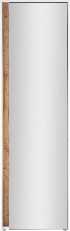 INOSIGN Spiegelkast GiRON CiTY moderne garderobekast kledingkast met opbergruimte Spiegeldoor telescopische uitschuif deur aan beide zijden te monteren 60 cm breed - Foto 8