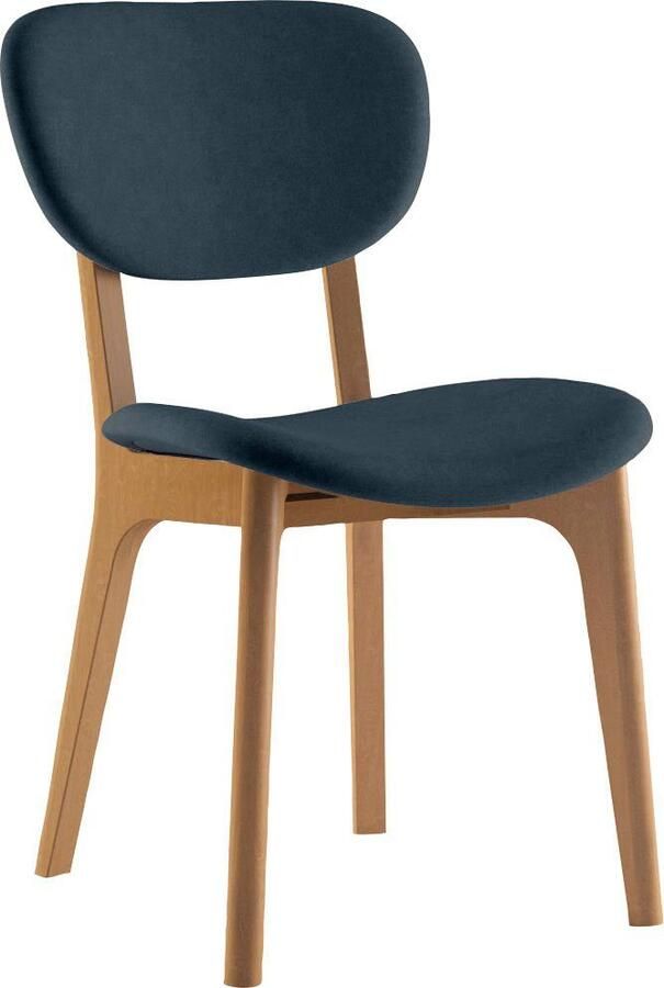 INOSIGN Stoel COZY Made in Italy Frame in beuken kersen- of notenhout massief hout designstoel (set 2 stuks) - Foto 5