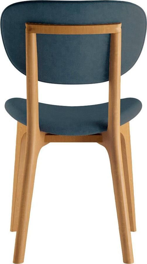 INOSIGN Stoel COZY Made in Italy Frame in beuken kersen- of notenhout massief hout designstoel (set 2 stuks) - Foto 7