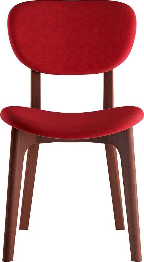 INOSIGN Stoel COZY Made in Italy Frame in beuken kersen- of notenhout massief hout designstoel (set 2 stuks) - Foto 7