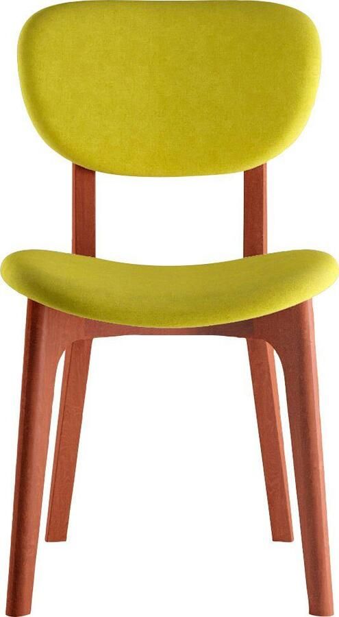INOSIGN Stoel COZY Made in Italy Frame in beuken kersen- of notenhout massief hout designstoel (set 2 stuks) - Foto 8