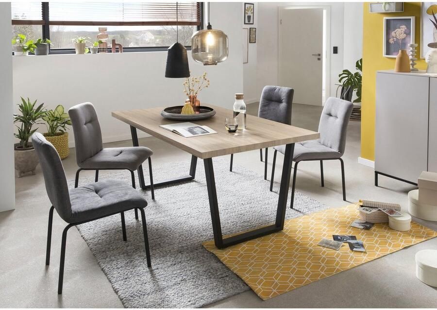Artistiq Living Artistiq Eettafel Lorna U-poot Eikenlook 160 x 90cm Bruin - Foto 4