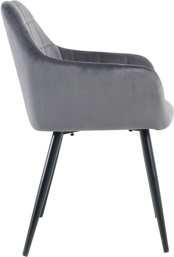 INOSIGN Stoel met 4 poten met vierkante stiksels binnenin (set 2 stuks) - Foto 3