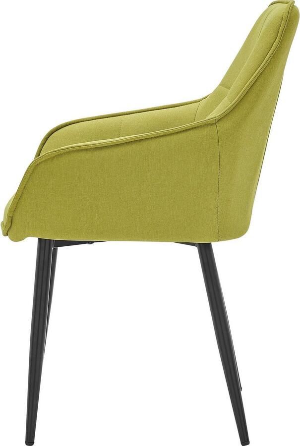 INOSIGN Stoel met armleuningen Maretta met doorgestikte rug - Foto 7