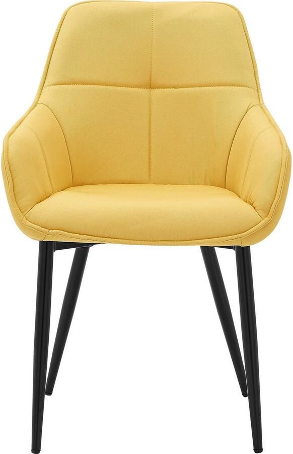 INOSIGN Stoel met armleuningen Maretta met doorgestikte rug - Foto 8