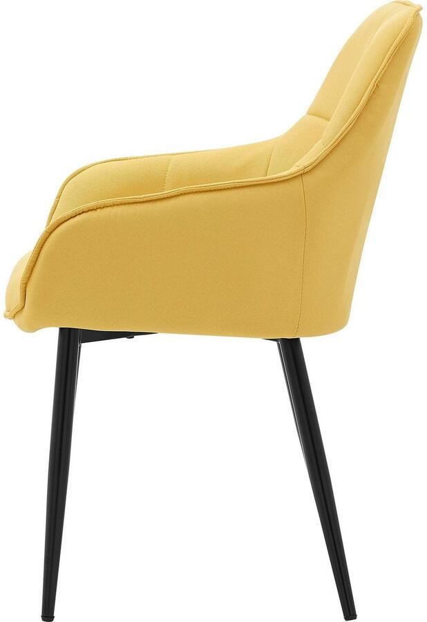 INOSIGN Stoel met armleuningen Maretta met doorgestikte rug - Foto 7