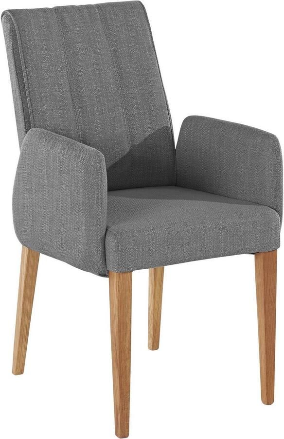 INOSIGN Stoel met armleuningen (per stuk) rugleuning met stiksels - Foto 7