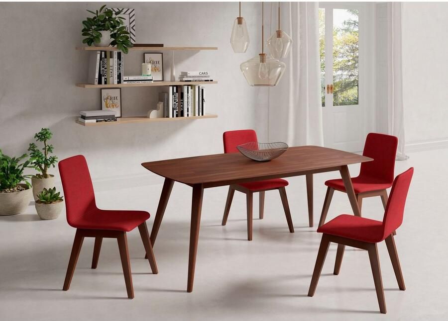 INOSIGN Stoel Sandy met verschillende stoelpootkleuren en kleurvarianten zithoogte 47 cm (2 stuks) - Foto 3