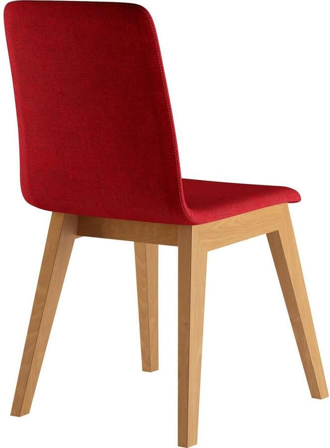 INOSIGN Stoel Sandy met verschillende stoelpootkleuren en kleurvarianten zithoogte 47 cm (2 stuks)