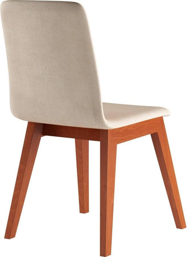 INOSIGN Stoel Sandy met verschillende stoelpootkleuren en kleurvarianten zithoogte 47 cm (2 stuks)