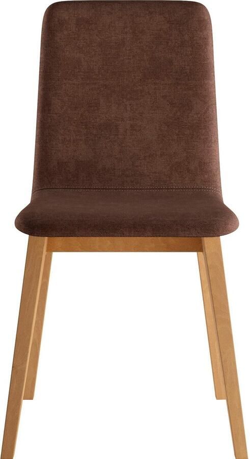 INOSIGN Stoel Sandy met verschillende stoelpootkleuren en kleurvarianten zithoogte 47 cm (2 stuks) - Foto 6