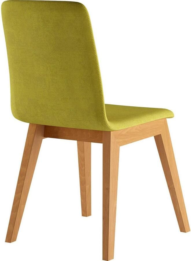 INOSIGN Stoel Sandy met verschillende stoelpootkleuren en kleurvarianten zithoogte 47 cm (2 stuks)