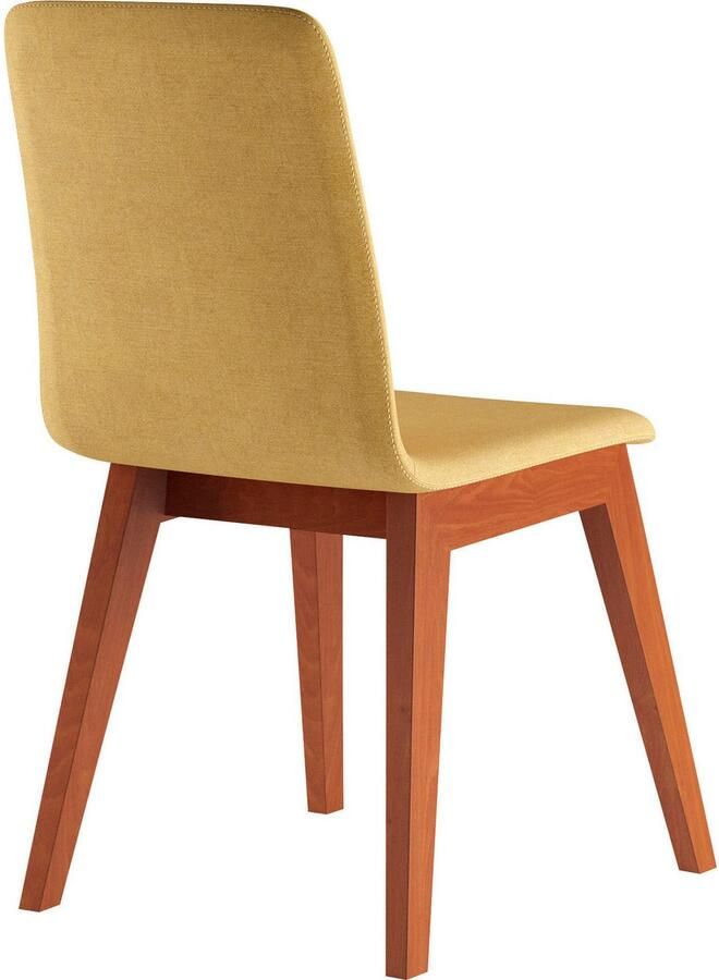 INOSIGN Stoel Sandy met verschillende stoelpootkleuren en kleurvarianten zithoogte 47 cm (2 stuks)