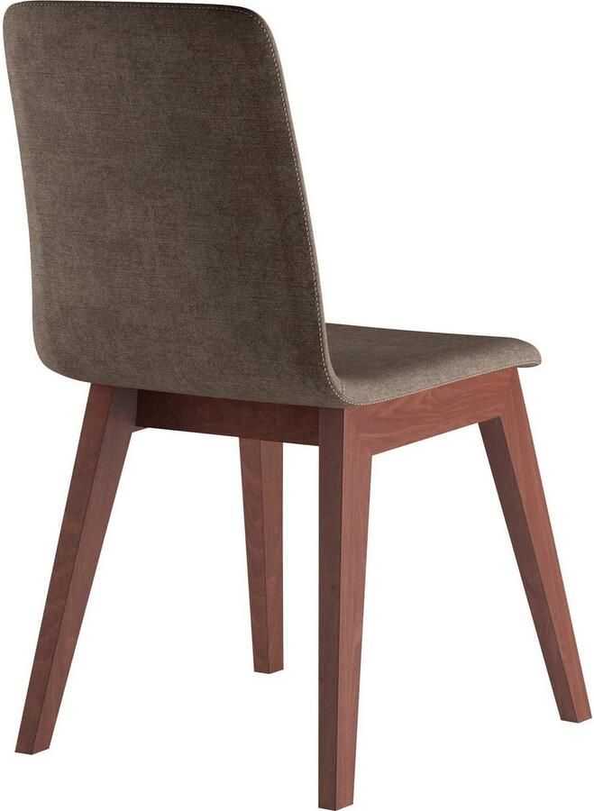 INOSIGN Stoel Sandy met verschillende stoelpootkleuren en kleurvarianten zithoogte 47 cm (2 stuks)