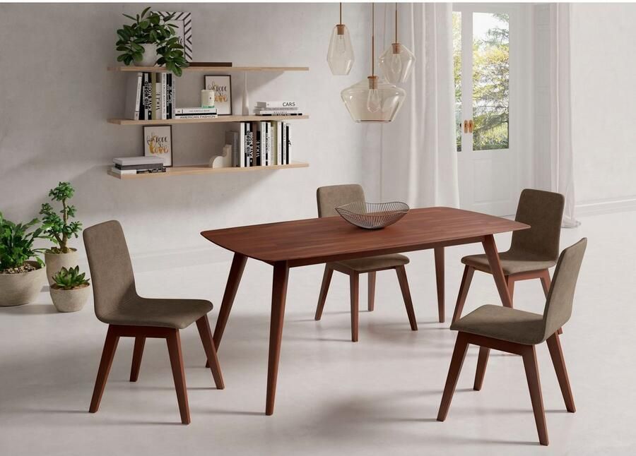 INOSIGN Stoel Sandy met verschillende stoelpootkleuren en kleurvarianten zithoogte 47 cm (2 stuks) - Foto 3