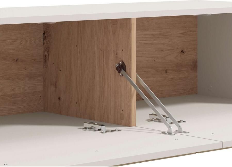 INOSIGN Tv-meubel Arles TV-kast Breedte 128 cm TV-kast TV-standaard Wandmontage