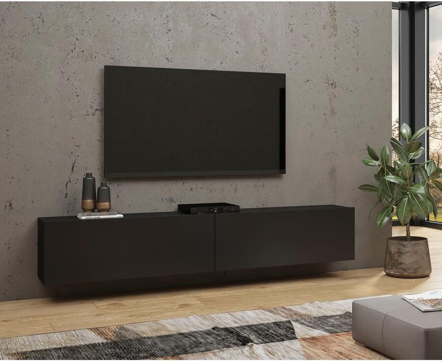 INOSIGN Wandmeubel Ava woonkamer-set hangend staand te monteren vitrinekast lowboard - Foto 3