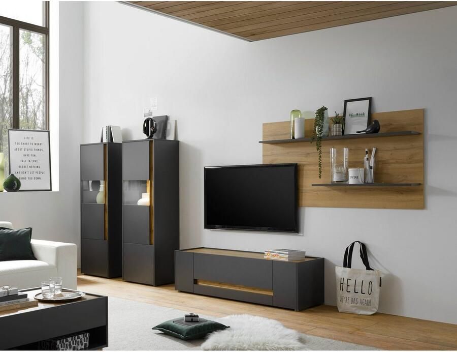 INOSIGN Tv-meubel City Giron Breedte ca. 140 cm - Foto 2
