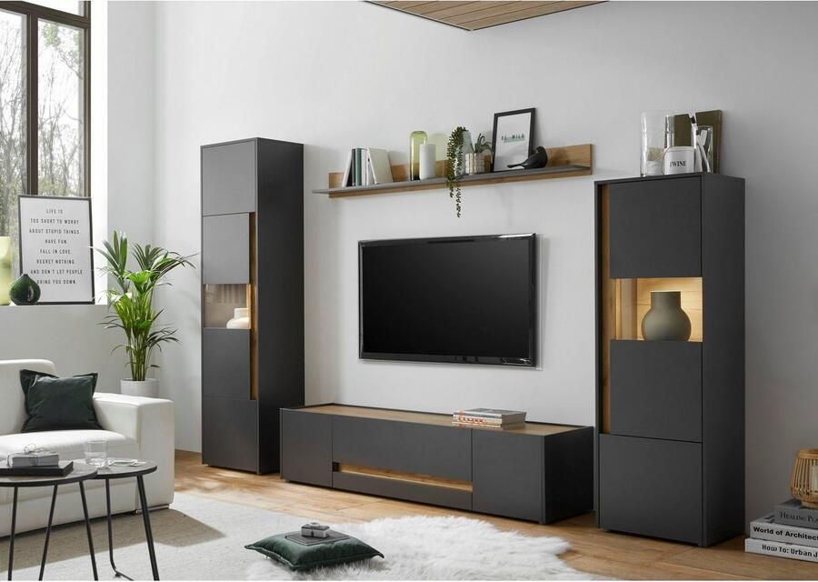INOSIGN Tv-meubel City Giron moderne tv-kast commode tv-meubel tijdloos modern voldoende opbergruimte veelzijdig inzetbaar - Foto 2