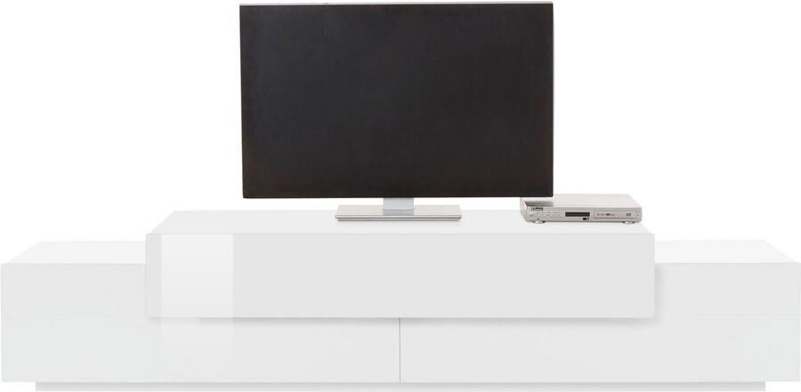 Webfurniture tv-meubel Porro 240 x 45 x 51 5 cm High Gloss White Design - Foto 4